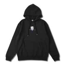 Load image into Gallery viewer, NACHONEKO Embroidered Hoodie (Black)