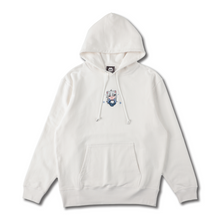 Load image into Gallery viewer, NACHONEKO embroidered hoodie (white)