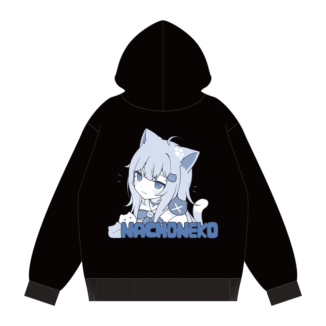 【期間限定】NACHONEKO　HOODIE（黒）