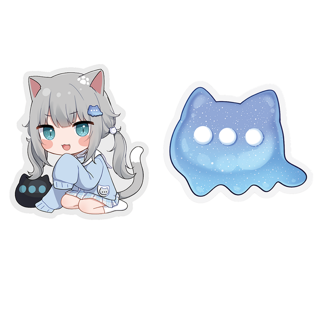 アバンギャルディステッカー2枚(ソノサイン入り)かもめ・ペンライト2本 アバンギャルディステッカー2枚(ソノサイン入り)かもめ・ペンライト2本