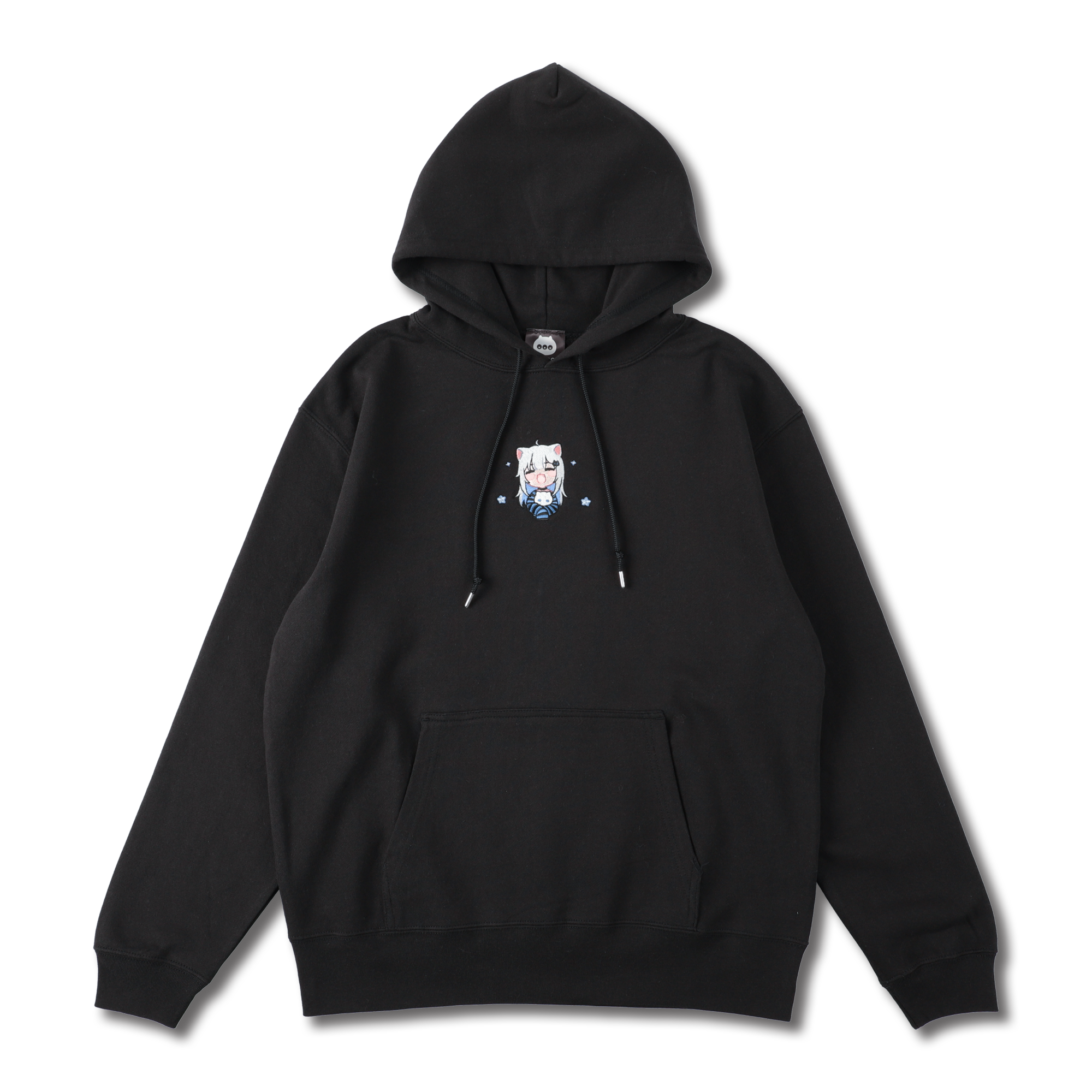 nachoneko パーカー NACHONEKO刺繍パーカー（黒） – nanyano Online Store