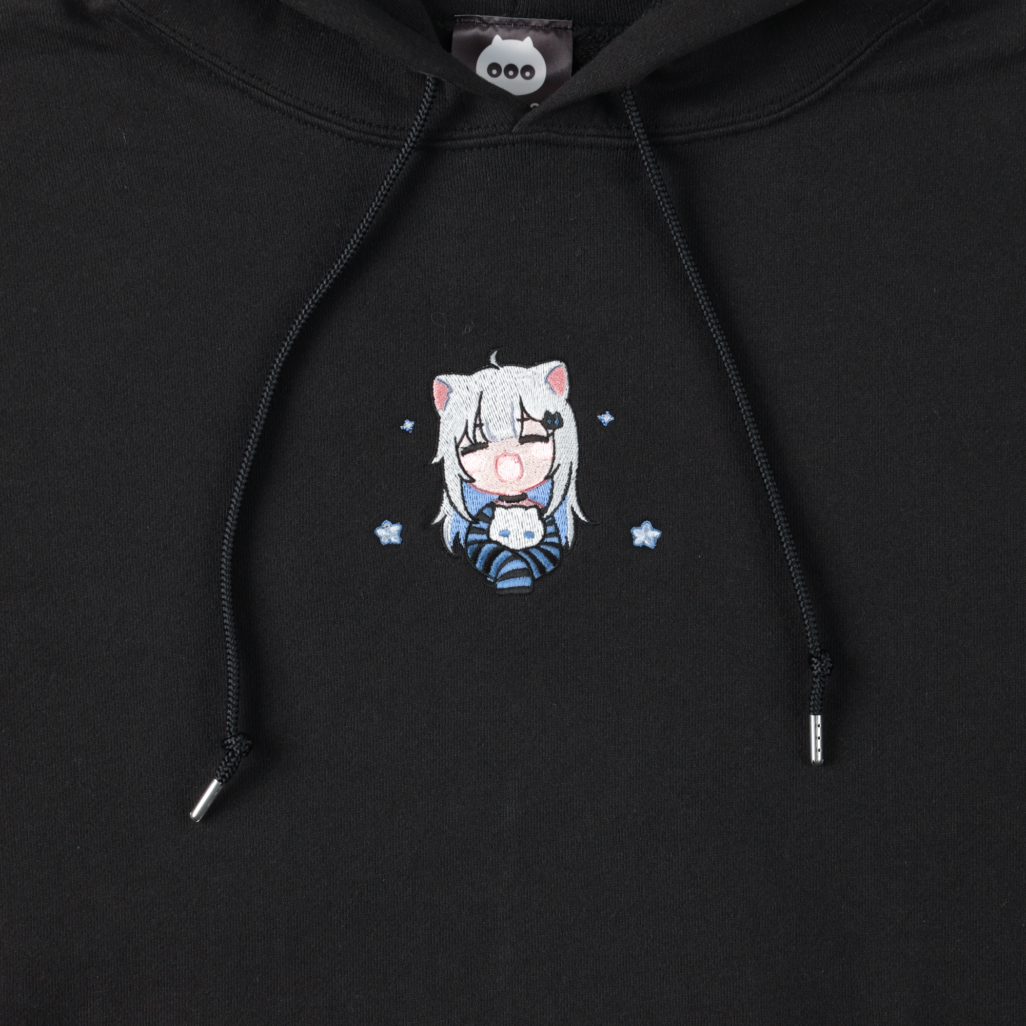 NACHONEKO刺繍パーカー(黒) – nanyano Online Store NACHONEKO刺繍パーカー(黒) – nanyano Online Store